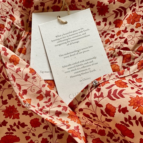 🚨 S O L D 🚨 NWT Christy Dawn “mandarin ditsy” floral dress - Picture 11 of 15